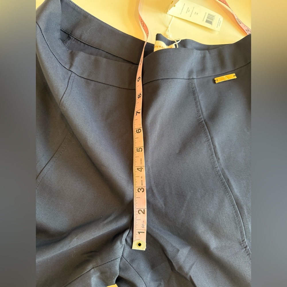 Tory Burch NWT Callie Skinny Ankle Pants Classic Navy Size 10 - Picture 9 of 12